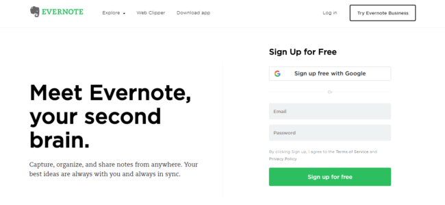 evernote alternatives