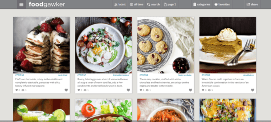 foodgawker sites like Pinterest