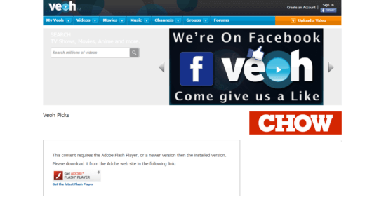 Veoh - best alternative to youtube 