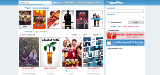 sites like primewire