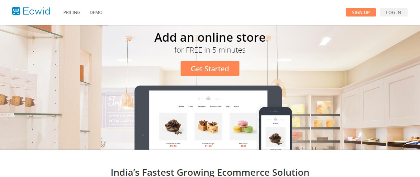 ECWID - Best Shopify alternatives