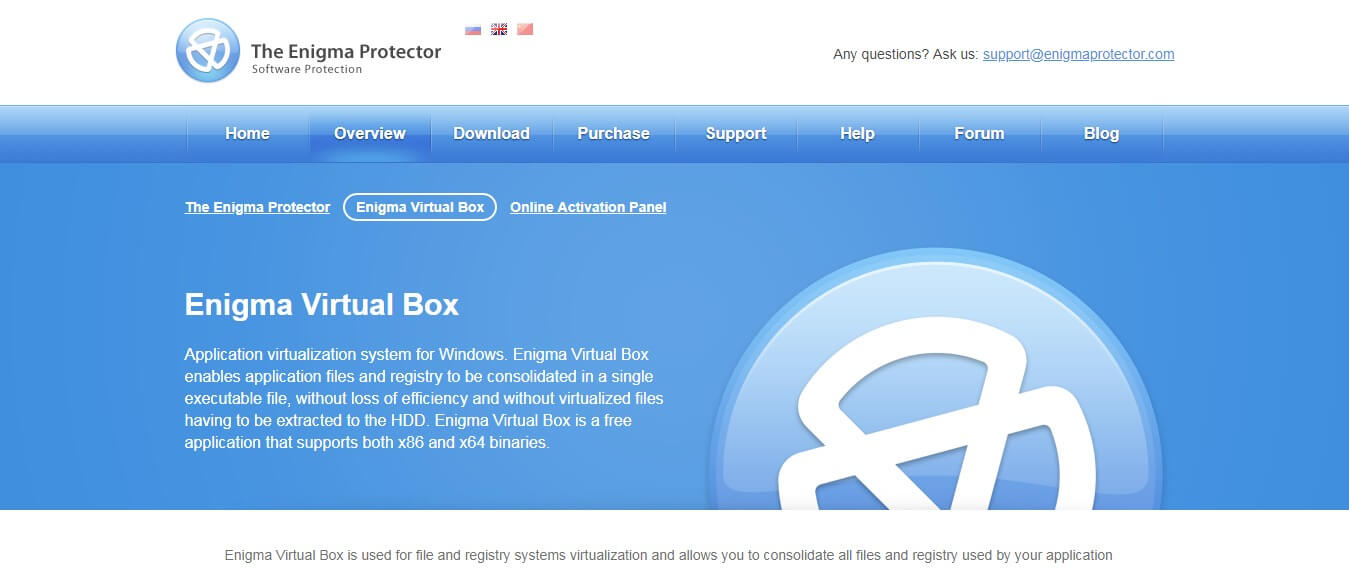 enigma virtual box change icon