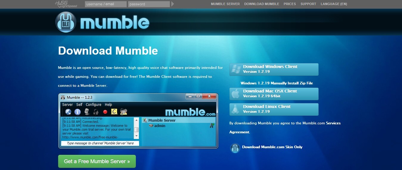 mumble app