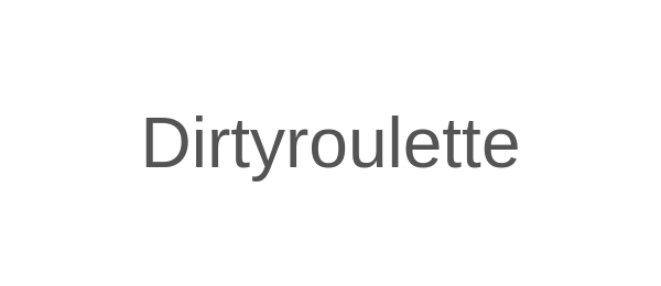 Alternative dirtyroulette Chat Ride