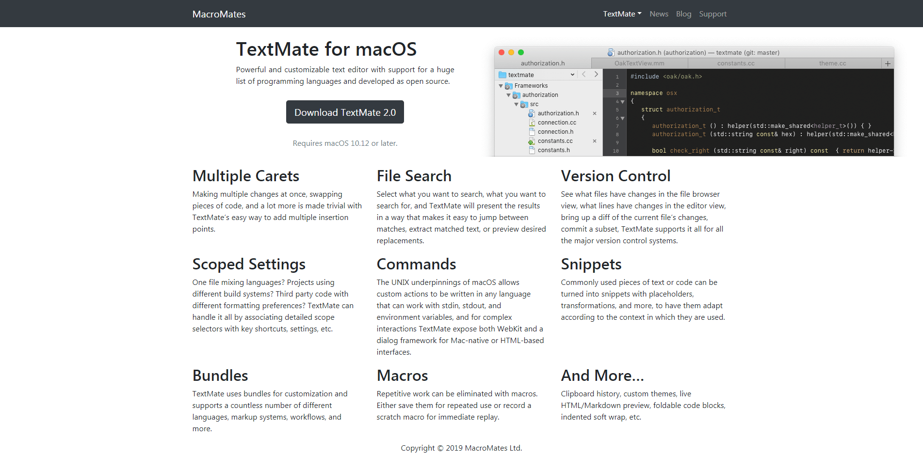 textmate globe user