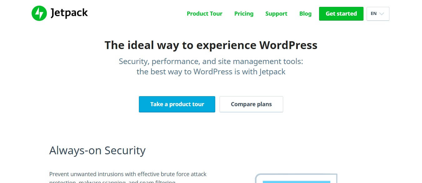 Jetpack - Best Pingdom alternatives for wordpress