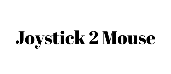 Joystick 2 Mouse