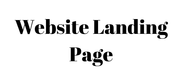 Website Landing Page