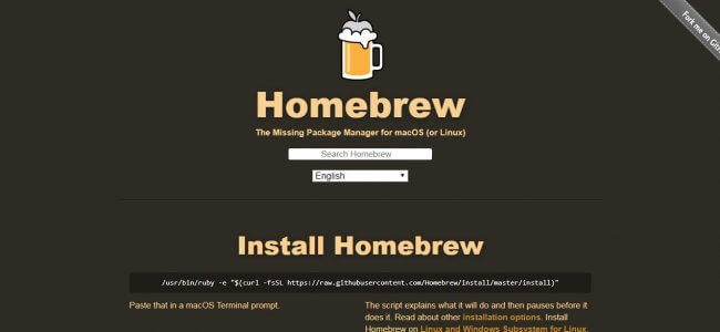 Homebrew 