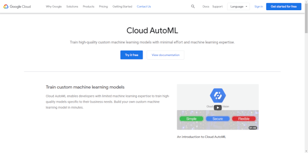 Cloud AutoML