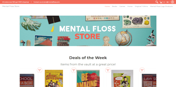 Mental Floss Store