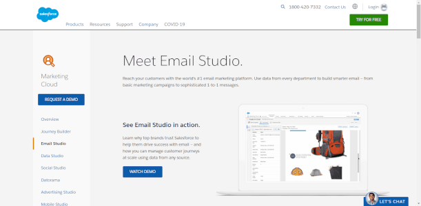 Salesforce Email Studio