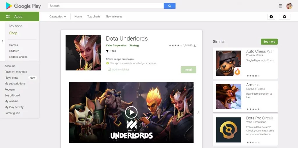 Dota Underlords