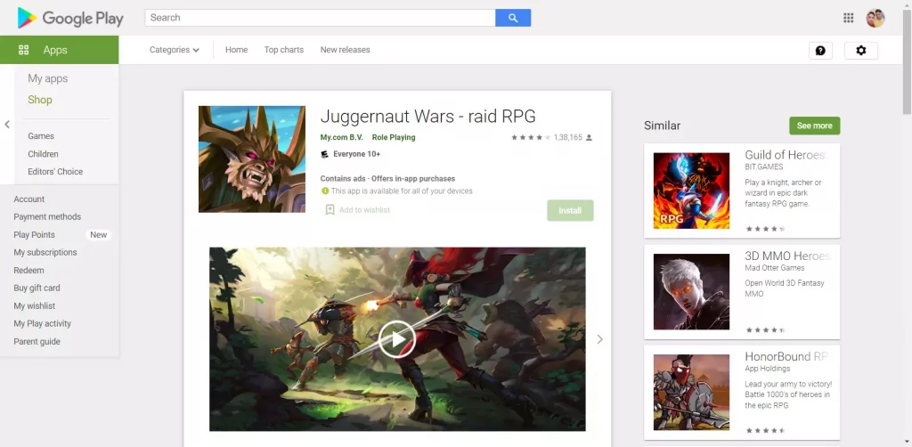 Juggernaut Wars - raid RPG – Apps no Google Play