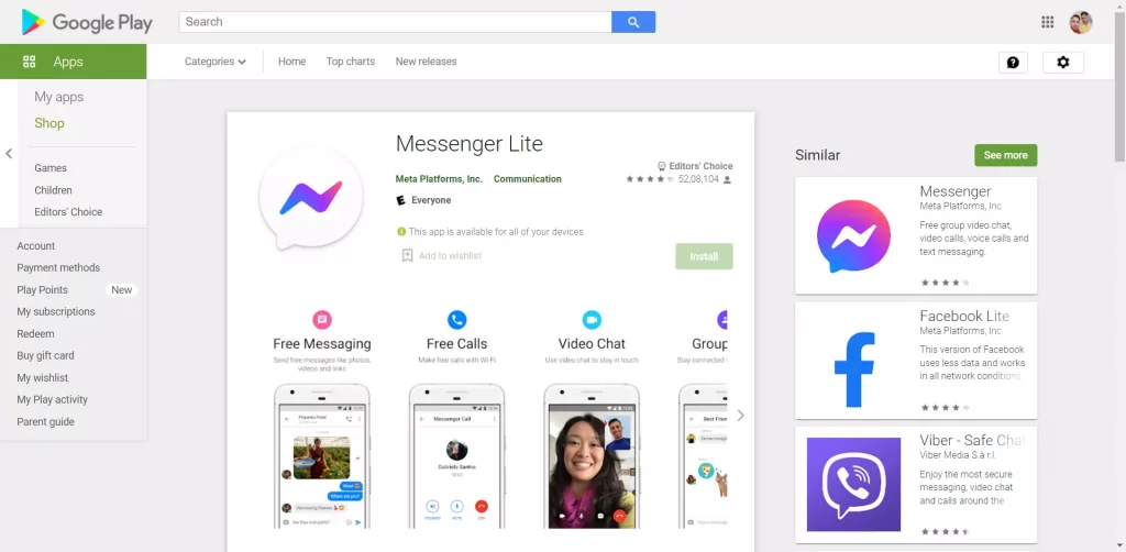 Messenger Lite